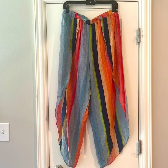 NWT Anthropologie x Carla Weeks tulip pant. Size M - Picture 3 of 9